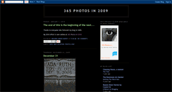 Desktop Screenshot of 365photos2009.blogspot.com