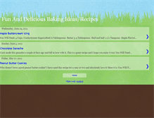 Tablet Screenshot of deliciousbakingideas.blogspot.com