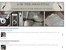 Tablet Screenshot of lowtidehighstyle.blogspot.com