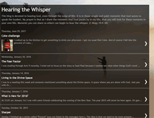 Tablet Screenshot of hearingthewhisper.blogspot.com