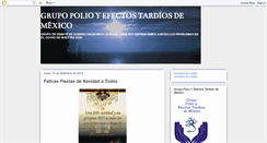 Desktop Screenshot of polioyefectostardiosmexico.blogspot.com