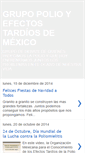 Mobile Screenshot of polioyefectostardiosmexico.blogspot.com