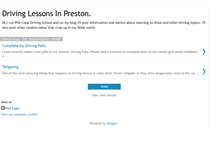 Tablet Screenshot of driving-lessons-preston.blogspot.com