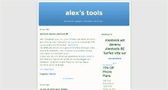 Desktop Screenshot of alextools.blogspot.com