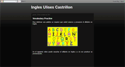 Desktop Screenshot of inglesulisescastrillon.blogspot.com