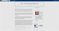 Desktop Screenshot of buythemiamiherald.blogspot.com