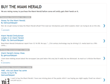 Tablet Screenshot of buythemiamiherald.blogspot.com