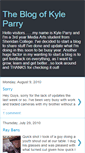 Mobile Screenshot of kylerparry.blogspot.com