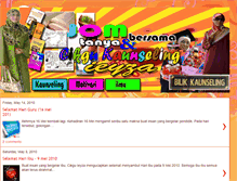 Tablet Screenshot of cikgukaunseling-ieyza.blogspot.com