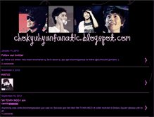 Tablet Screenshot of chokyuhyunfanatic.blogspot.com