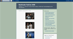 Desktop Screenshot of beatitudesfestival08.blogspot.com