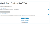 Tablet Screenshot of localefoot.blogspot.com