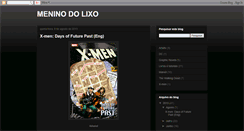 Desktop Screenshot of meninodolixo.blogspot.com