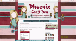 Desktop Screenshot of phoenixcraftden.blogspot.com