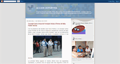 Desktop Screenshot of programaacciondeportiva.blogspot.com