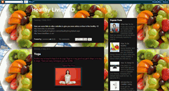 Desktop Screenshot of lawrence--healthyliving.blogspot.com