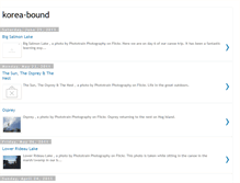 Tablet Screenshot of korea-bound.blogspot.com