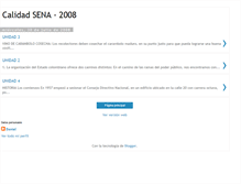 Tablet Screenshot of calidadsena-2008.blogspot.com