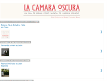 Tablet Screenshot of lacamaraoscura-pelicula.blogspot.com