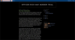 Desktop Screenshot of officerrichmaymurdertrial.blogspot.com