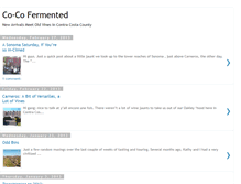 Tablet Screenshot of co-cofermented.blogspot.com