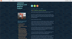 Desktop Screenshot of japanesereligions.blogspot.com