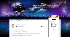 Desktop Screenshot of nickdelisi.blogspot.com