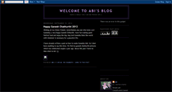 Desktop Screenshot of abigeeth.blogspot.com