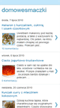 Mobile Screenshot of domowesmaczki.blogspot.com