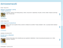 Tablet Screenshot of domowesmaczki.blogspot.com