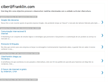 Tablet Screenshot of ciberfranklin.blogspot.com