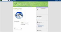 Desktop Screenshot of cplusplusbox.blogspot.com