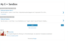 Tablet Screenshot of cplusplusbox.blogspot.com