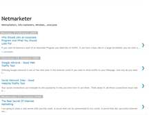 Tablet Screenshot of netmarketplace.blogspot.com