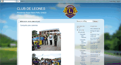 Desktop Screenshot of leonessp.blogspot.com