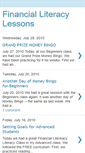 Mobile Screenshot of financialliteracylessons.blogspot.com