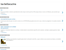 Tablet Screenshot of isa-bellacucina.blogspot.com
