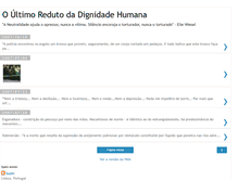 Tablet Screenshot of oultimoredutodadignidadehumana.blogspot.com