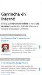 Mobile Screenshot of garrinchaweb.blogspot.com