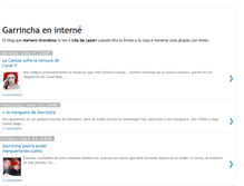 Tablet Screenshot of garrinchaweb.blogspot.com