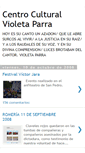 Mobile Screenshot of centroculturalvioletaparra.blogspot.com