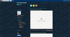 Desktop Screenshot of instrumentadorescr.blogspot.com