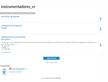Tablet Screenshot of instrumentadorescr.blogspot.com