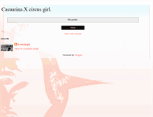 Tablet Screenshot of casuarina-x-circus-girl.blogspot.com