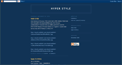 Desktop Screenshot of hyperstyle.blogspot.com