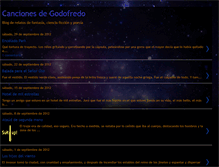 Tablet Screenshot of cancionesdegodofredo.blogspot.com