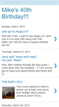 Mobile Screenshot of mikes40thbirthday.blogspot.com