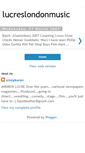 Mobile Screenshot of lucreslondonmusic.blogspot.com
