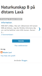 Mobile Screenshot of naturkunskapbdistans.blogspot.com
