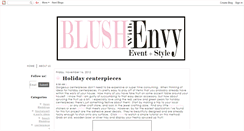 Desktop Screenshot of blushwithenvy.blogspot.com